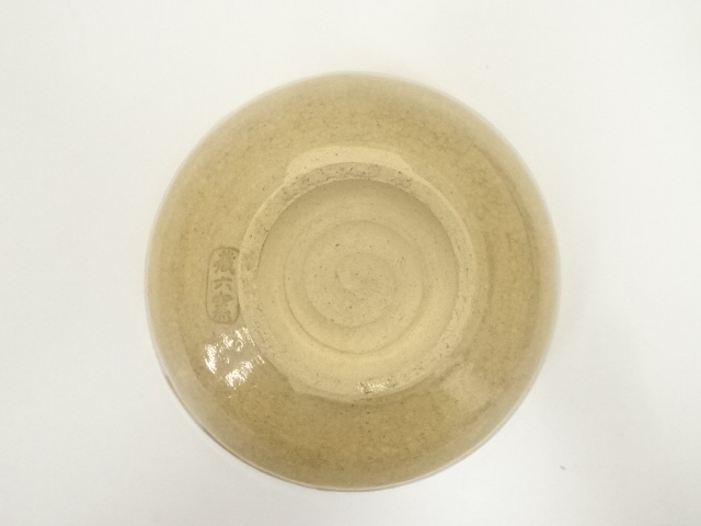 道具 ] - 道具 京焼 蔵六窯造 鉄絵鵜茶碗（銘：清流）（止々庵